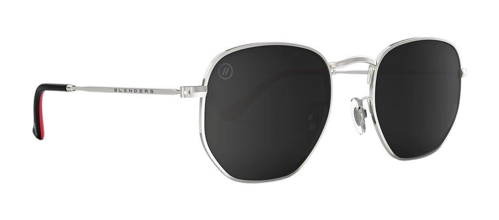 Blenders Hexagram Alana Springsteen Sunglasses - SILVER/RED